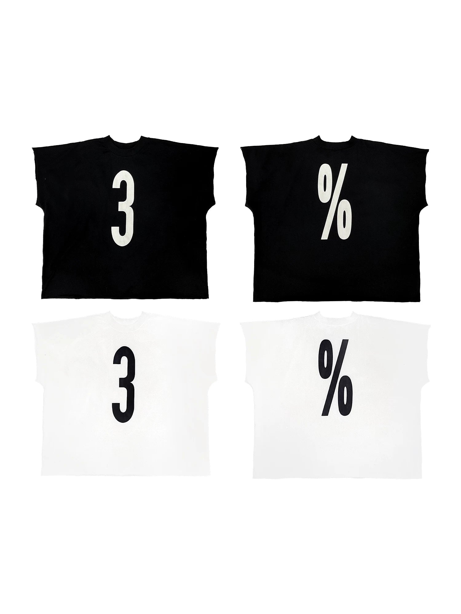 WANNA LAB Loose Sleeveless Vest