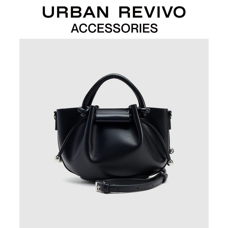 URBAN REVIVO Commuter Knotted Messenger Bag