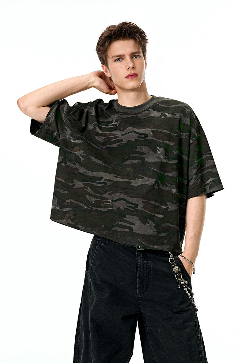 INF Boxy Camouflage Tee