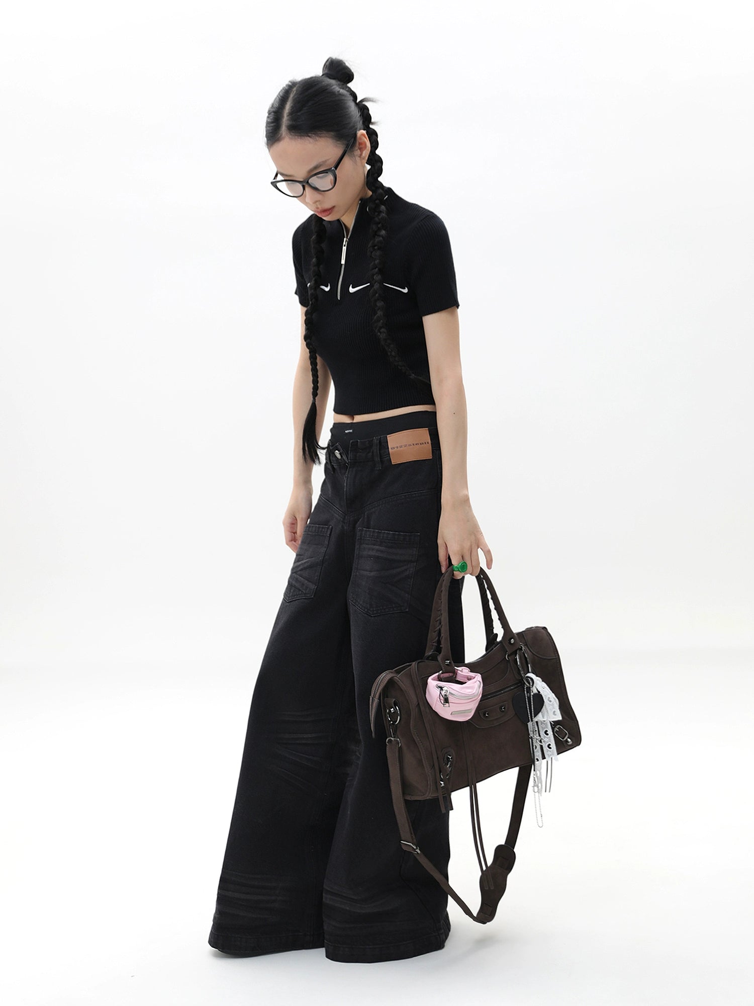 JANDRESS Retro Commuter Shoulder Messenger Bag