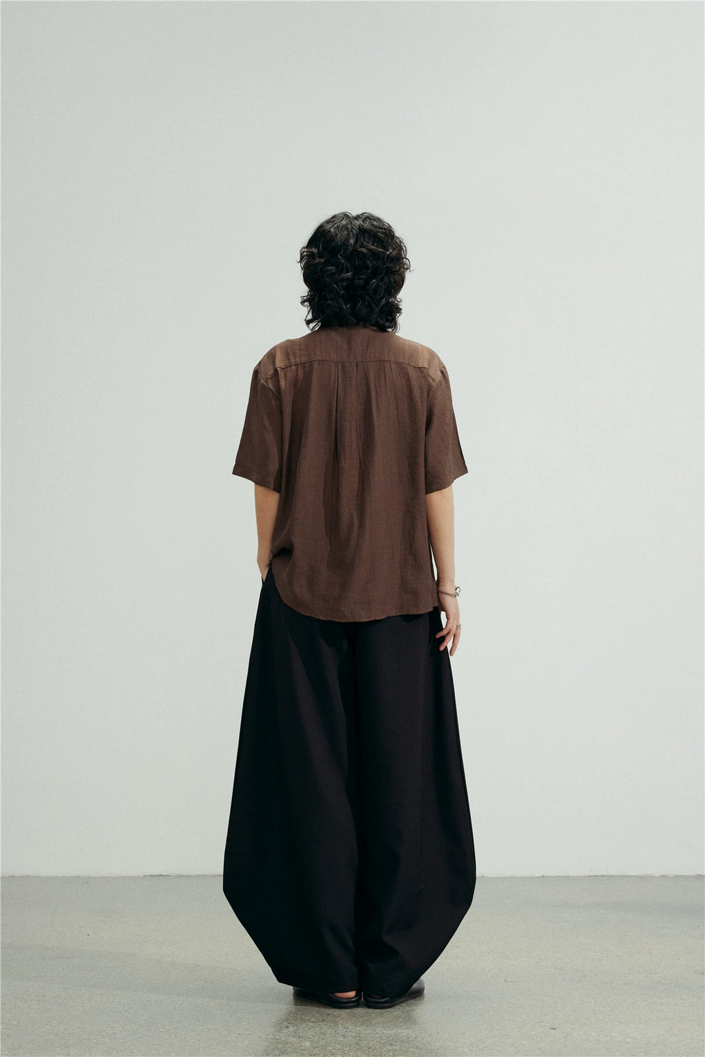 SUNYVONNE Niche Lace Short-sleeved Shirt