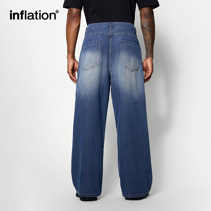 INF 3D Wide-Leg Jeans