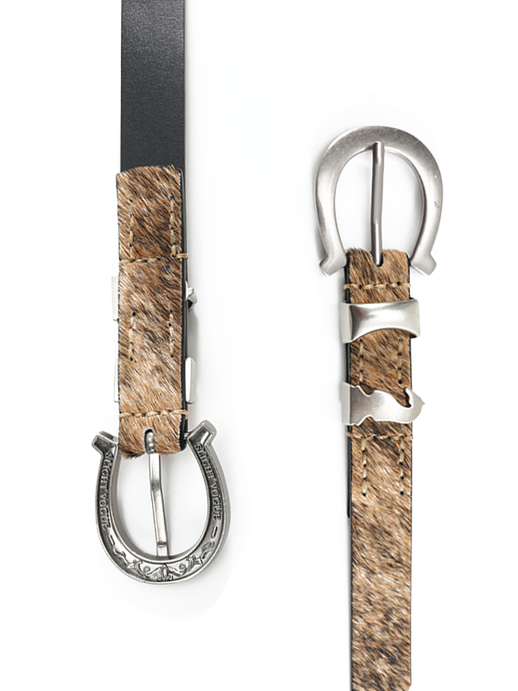 Slight Vogue Horseshoe Carved Belt