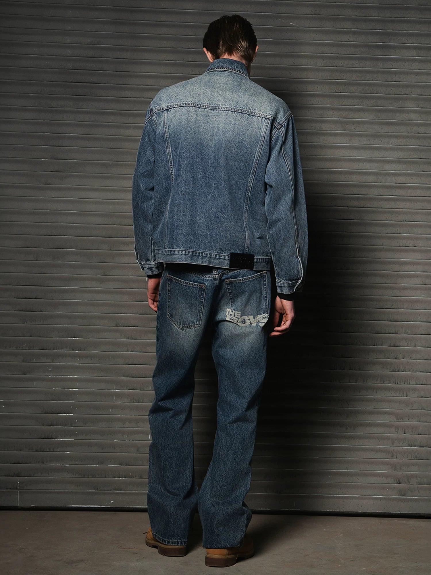 WHOOSIS Vintage Versatile Denim Jacket