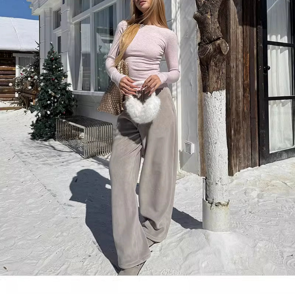 Audwyn Loose Drawstring Versatile Scimitar Sweatpants