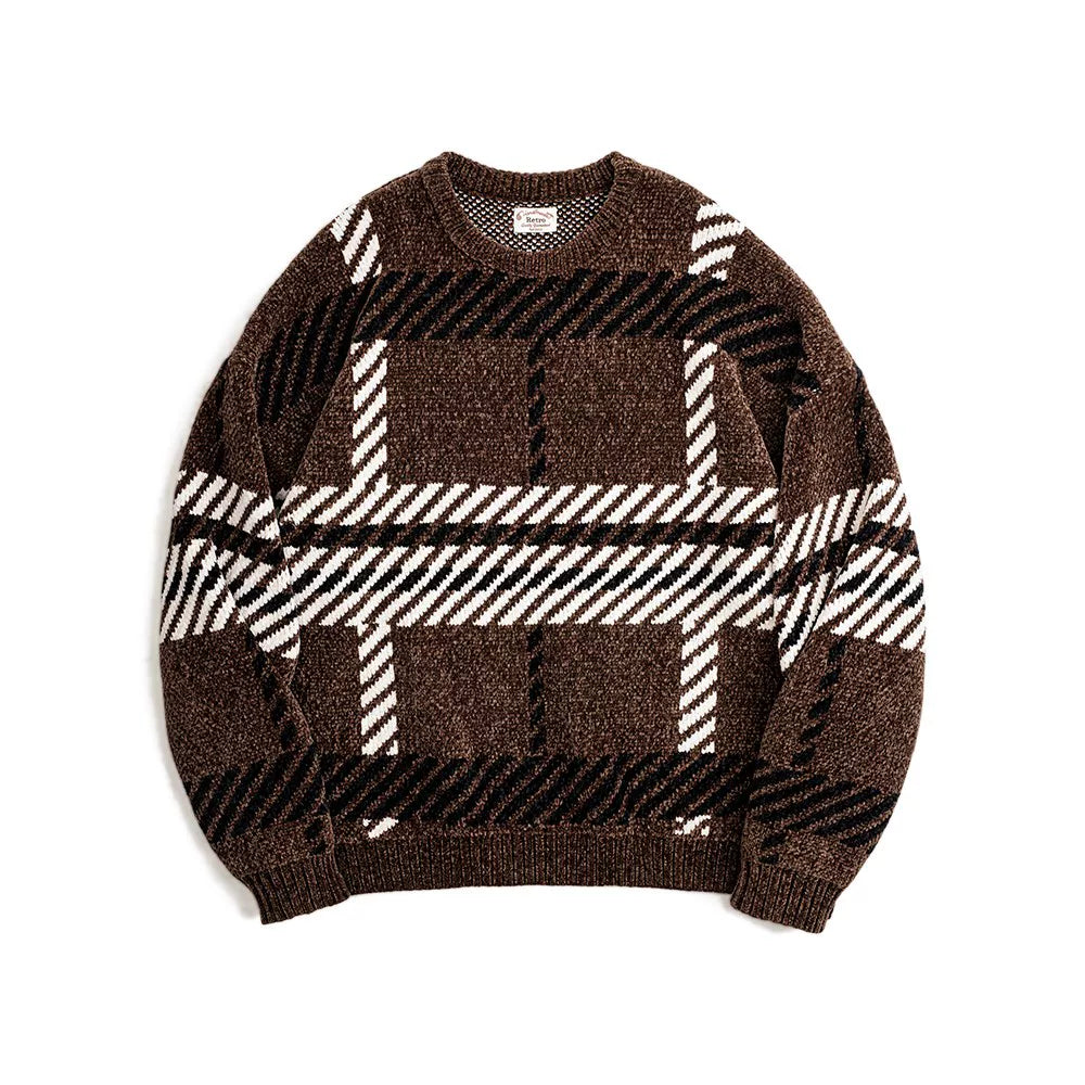 Madden Vintage Chenier Fleece Knitted Warm Sweater
