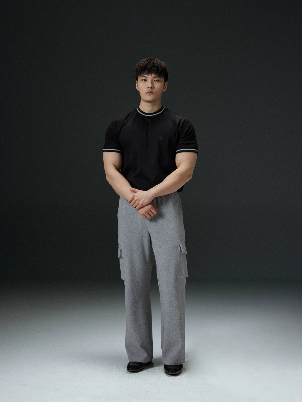 AFTERGLOW Splicing Casual Versatile TEE