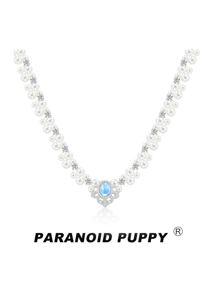 ParanoidP Premium Light Luxury Pearl Necklace