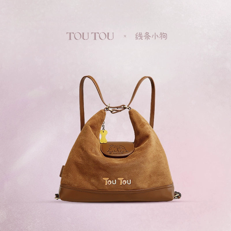 TOUTOU Line Puppy Tote Bag