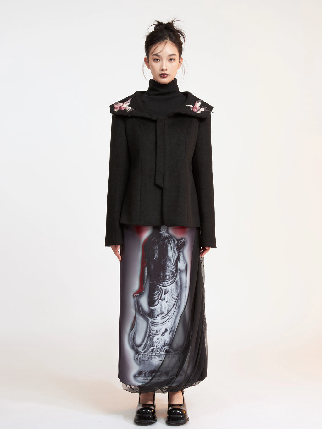 Eidolon Grain Custom Printed Nirvana Space Skirt