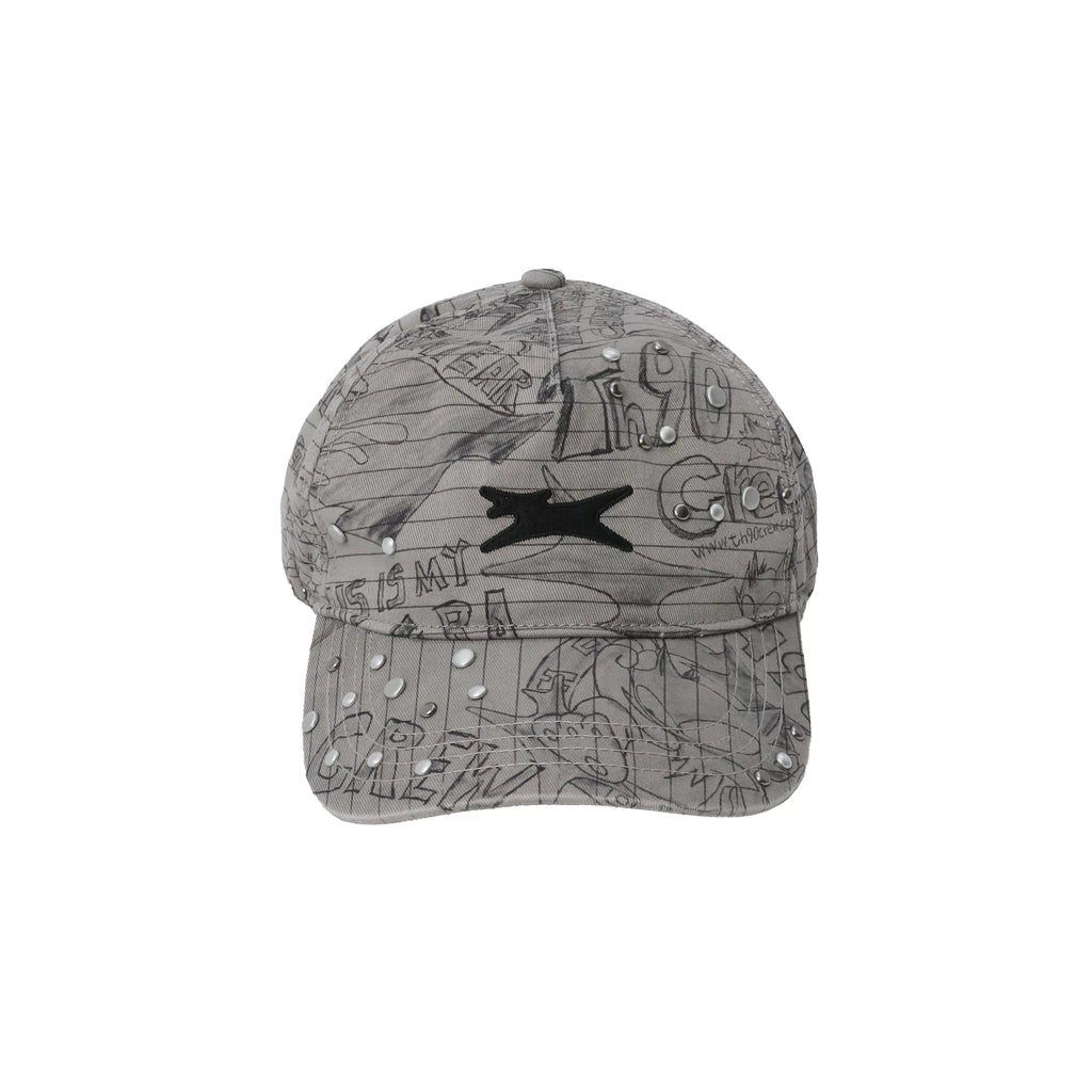 TH90 Rivet Graffiti Baseball Cap