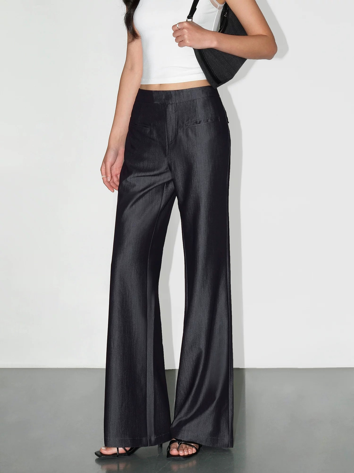 NEVA HU Thin Micro-pull Versatile Casual Pants