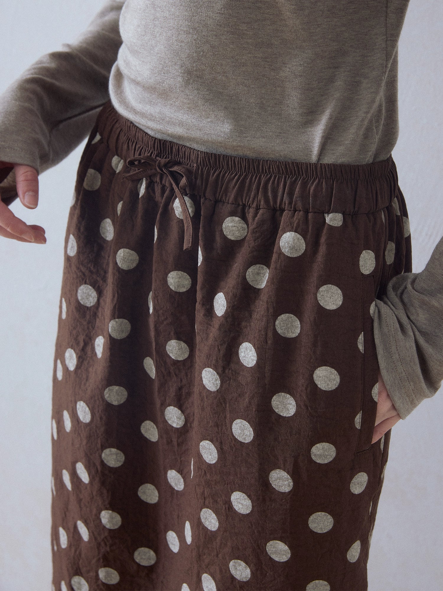 DIMC Retro Miu Polka Dot Skirt