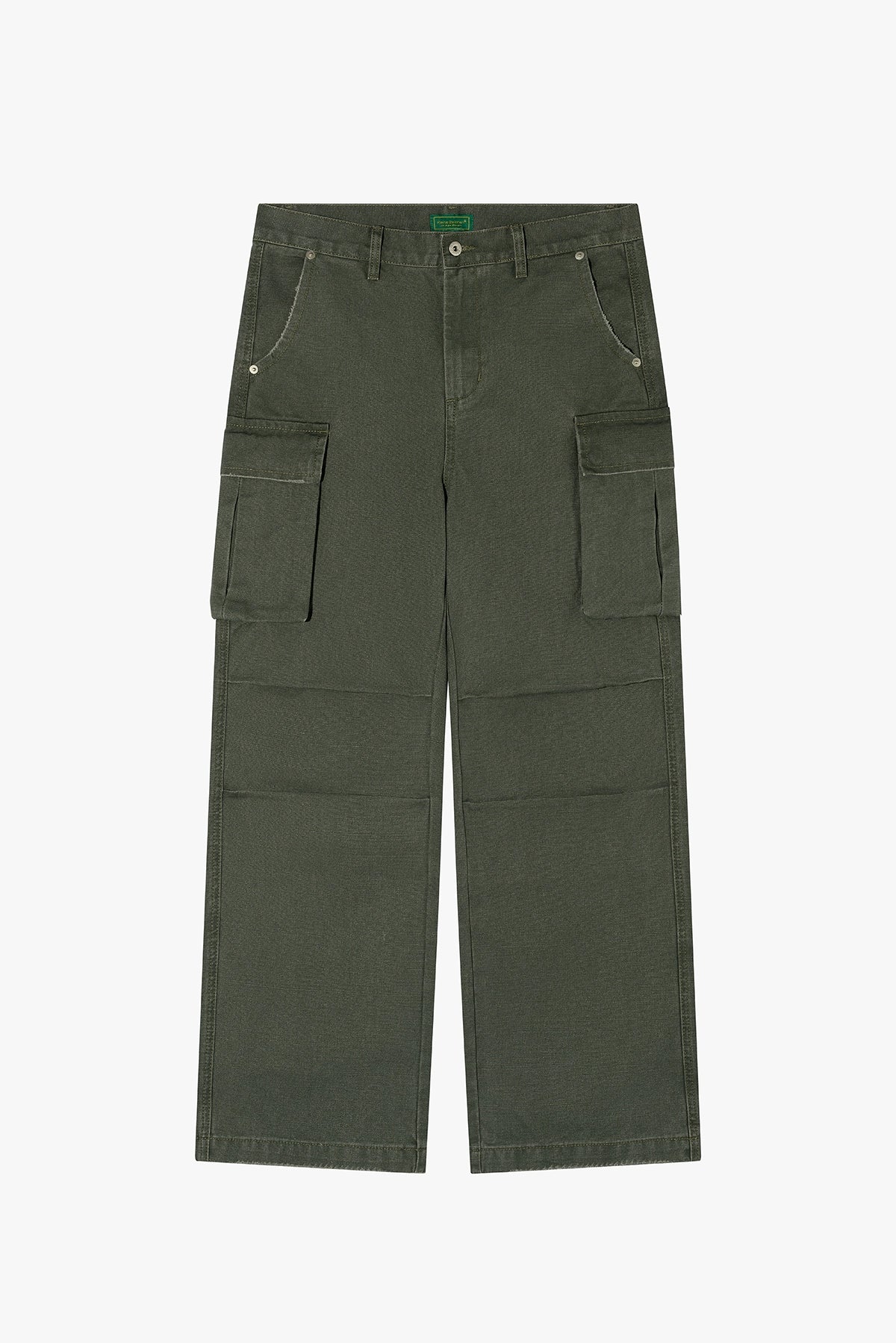 NO LOGO Straight Loose Washed Old Overalls