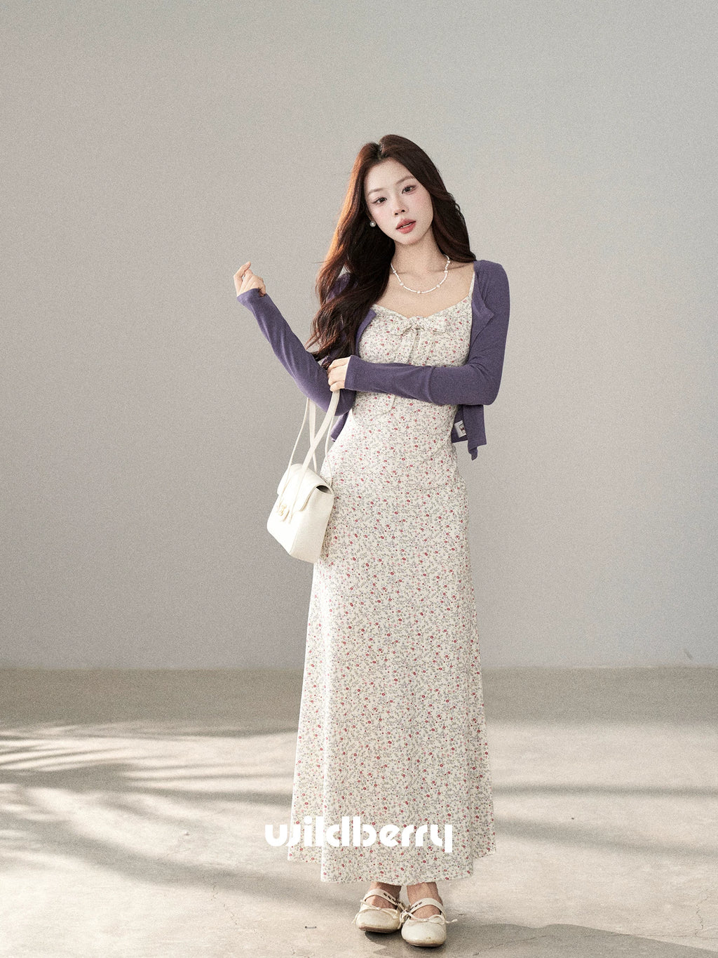 Wildberry Floral Suspender Dress