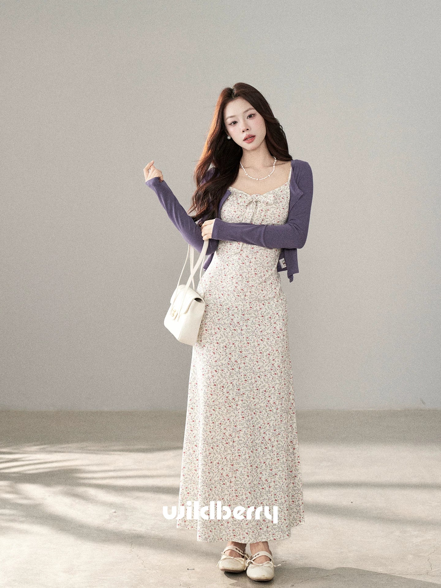 Wildberry Floral Suspender Dress