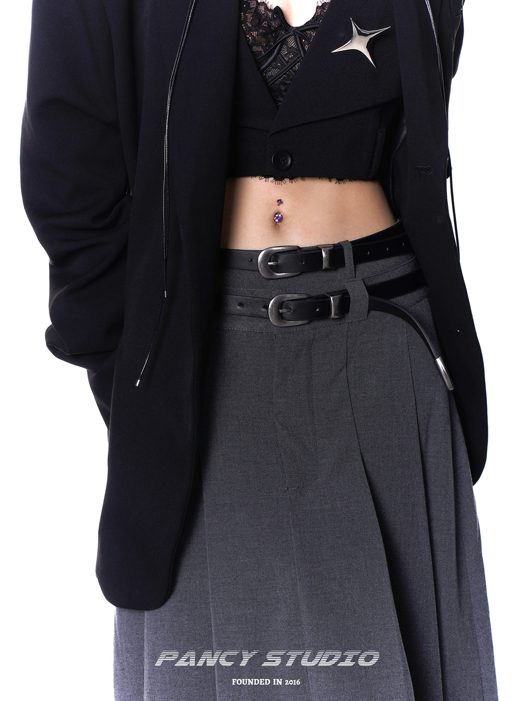 PANCY Vintage College Style Simple Belt
