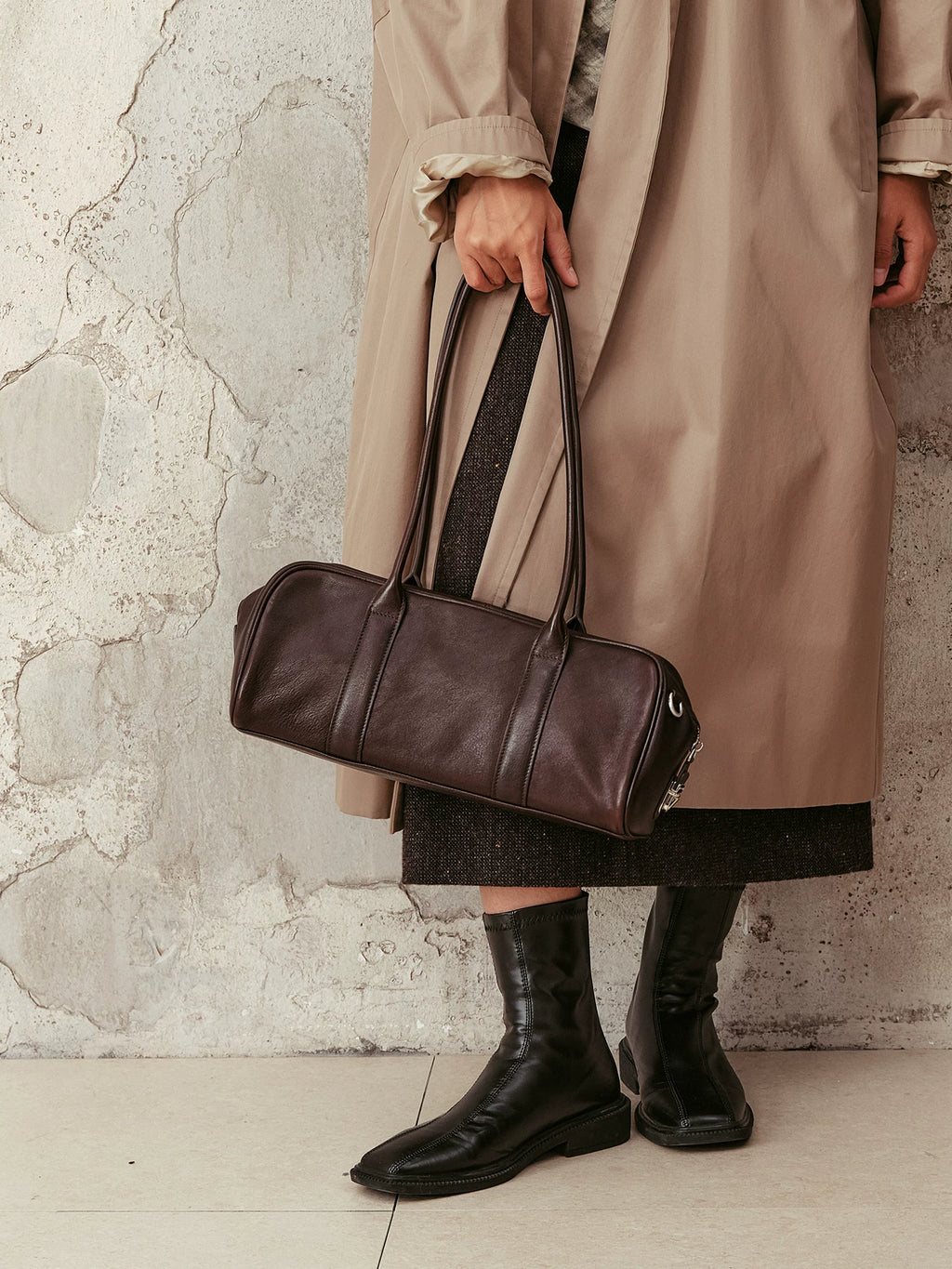 AVALEA Top Vegetable Tanned Cowhide Shoulder Underarm Bag