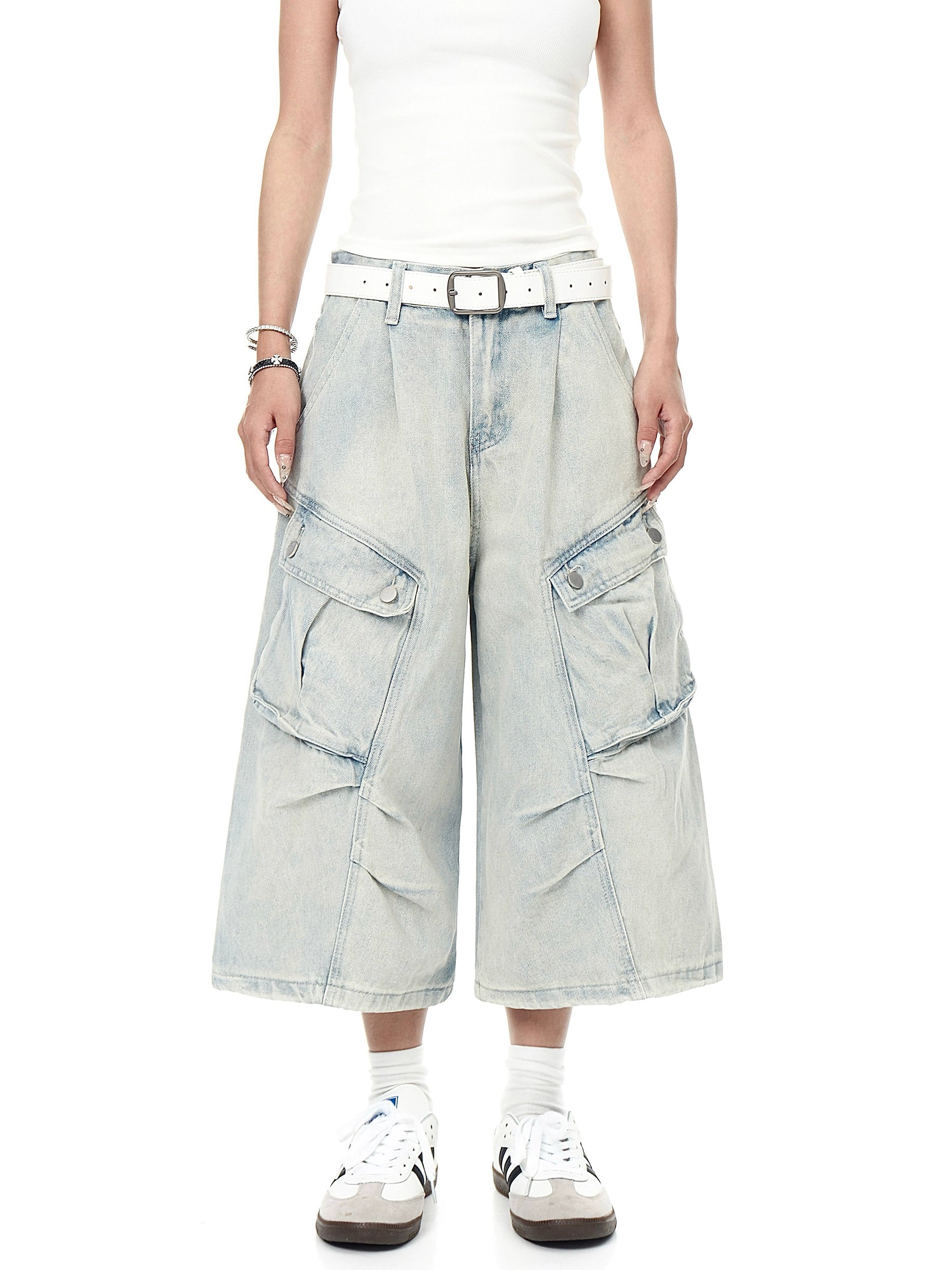 BLACKLISTS Vintage Multi-pocket Tooling Shorts