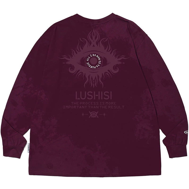 LUSHISI Cool and Comfortable Sports Quick-drying Casual Long Sleeves