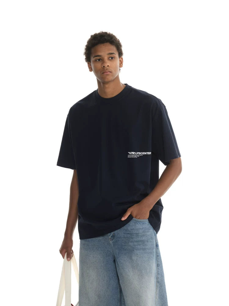 Loopsoon Casual Loose Round Neck Tee