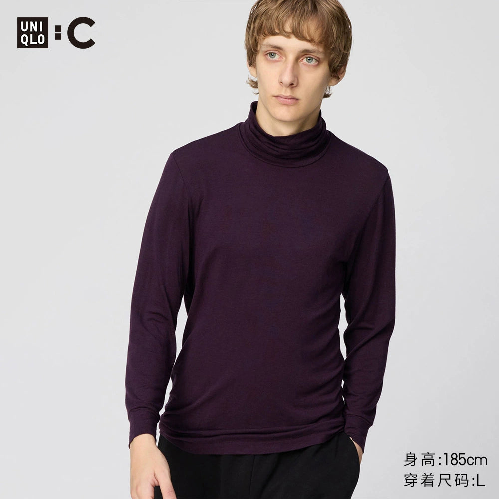 Uniqlo Casual Lapel Warm Long Sleeves