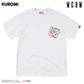 MEDM Knitted Pocket Casual Crew Neck Loose Tee
