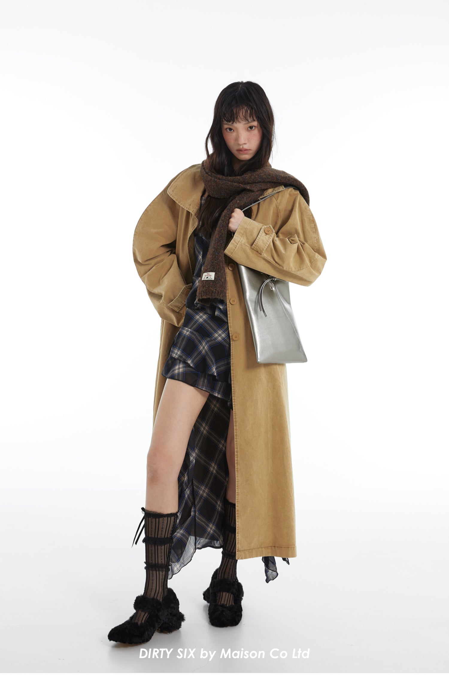 DirtySix Cow Split Weather trotro triangle vaporwave punk bag