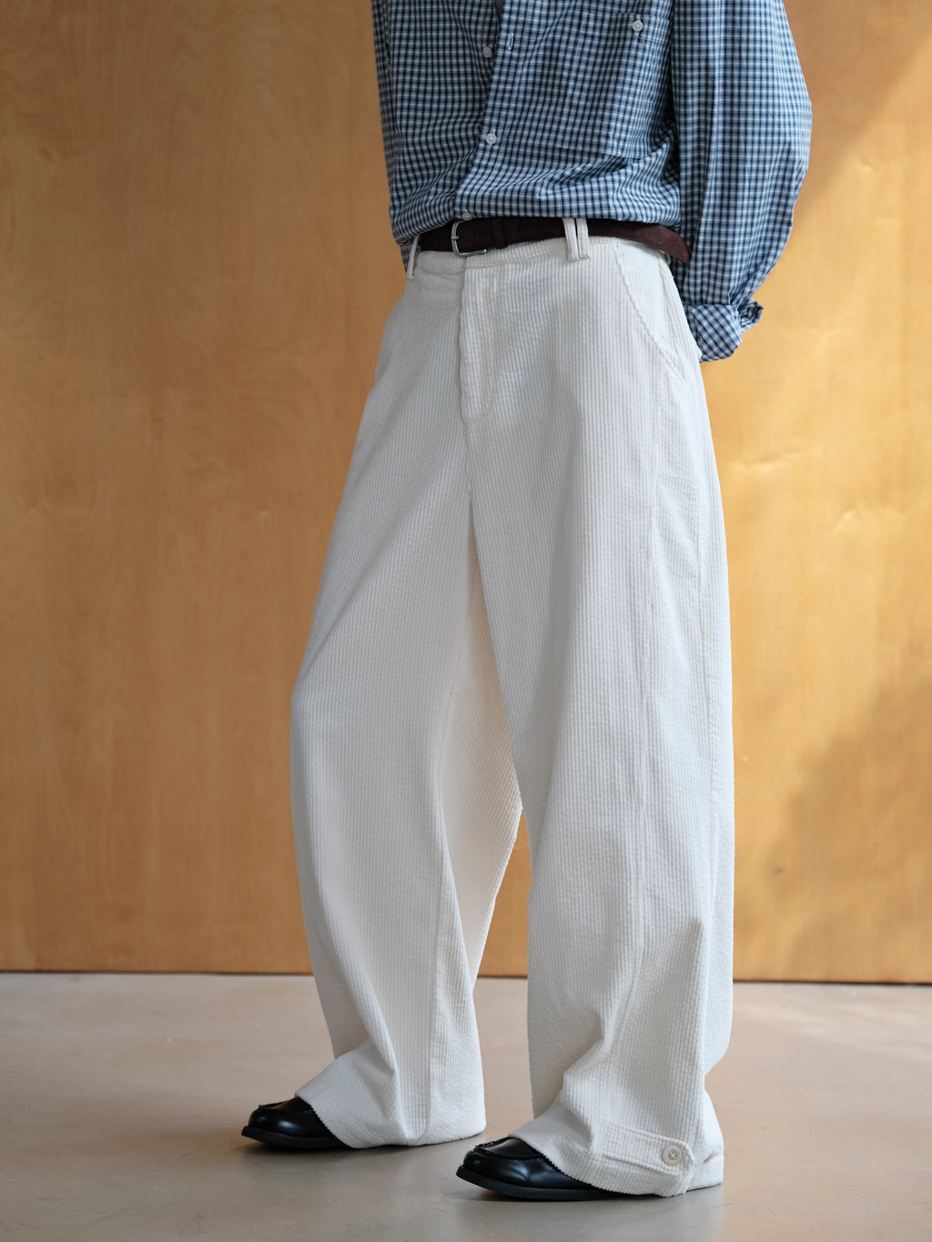 CARPEM Retro Corduroy Straight Overalls