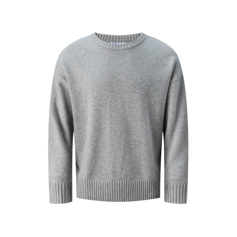 UNF Loose Cashmere Comfortable Soft Waxy Knitted Sweater