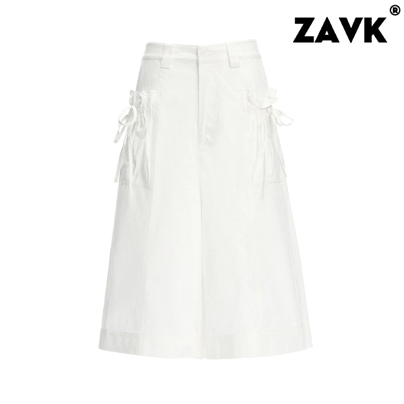 ZAVK Fake Two-piece Tooling Slacks
