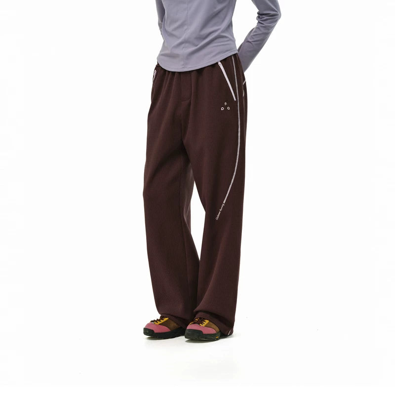 FPA Thin Quick-drying Contrasting Loose Straight Casual Pants