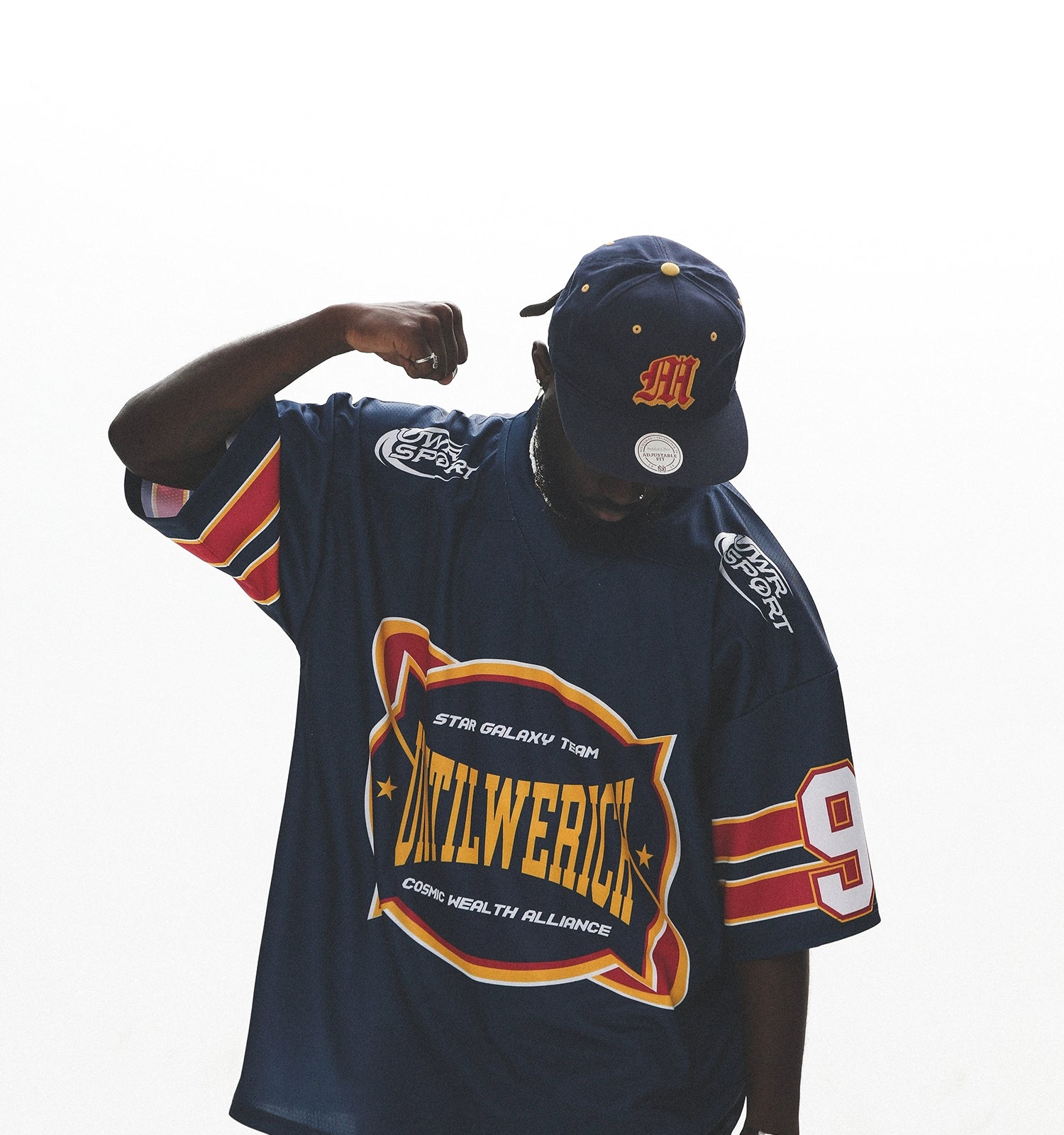 UNTILWERICH Vintage Mesh Quick Dry 90 Ice Hockey Suit Tee