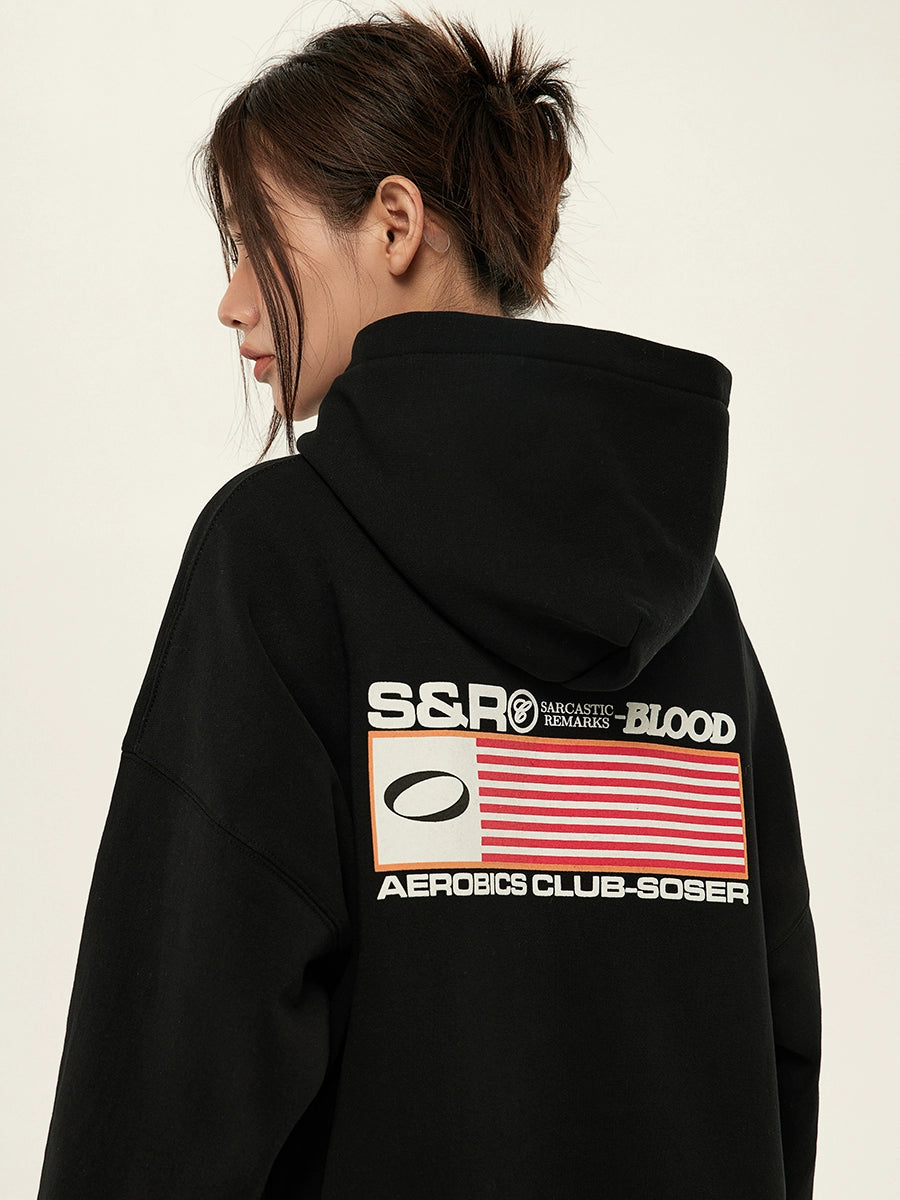 SOSER Vintage Heavy Casual Hooded Sweater