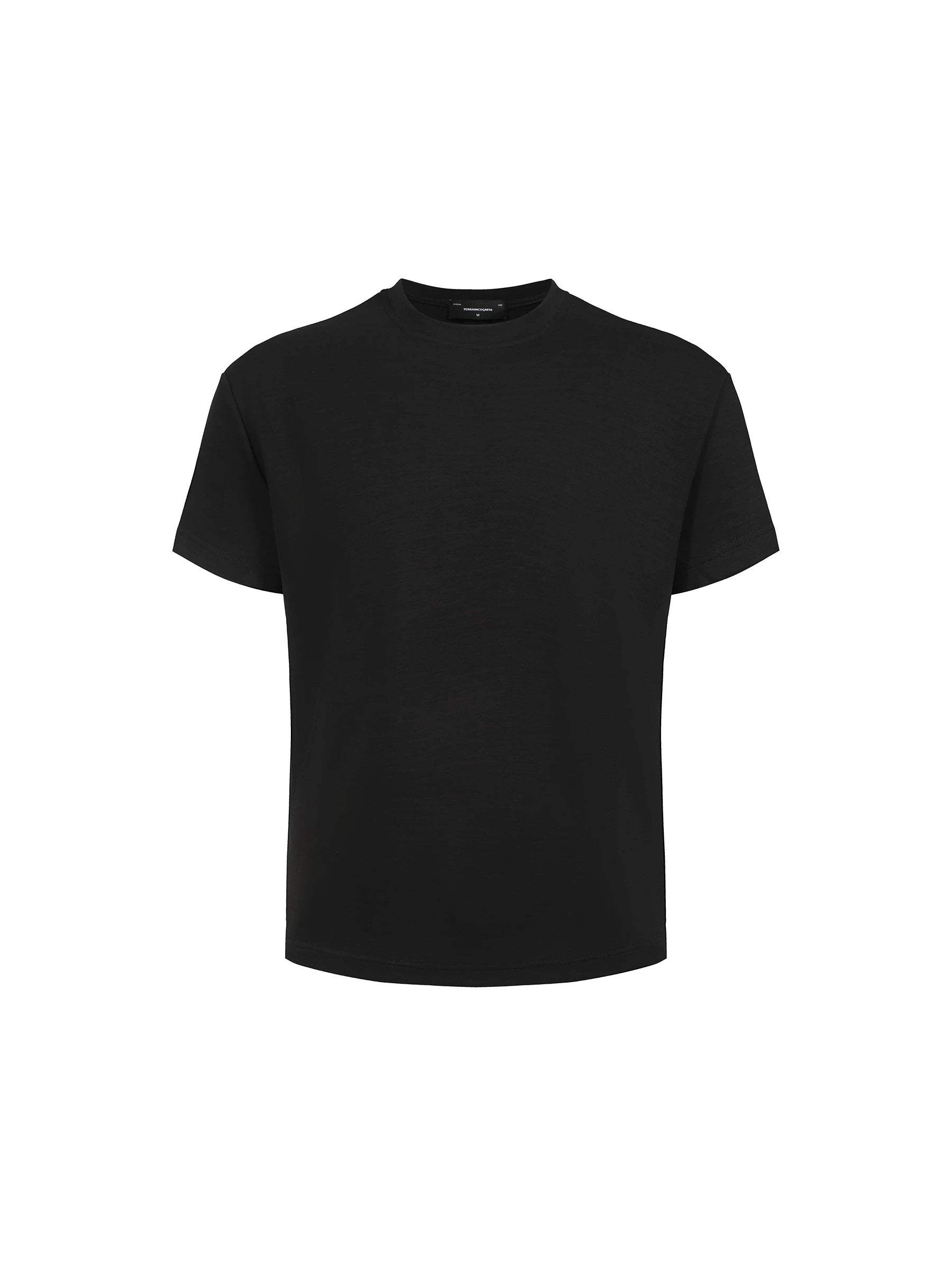 TERRAINCOGNITA Front Shoulder Cool High Elastic Round Neck Tee