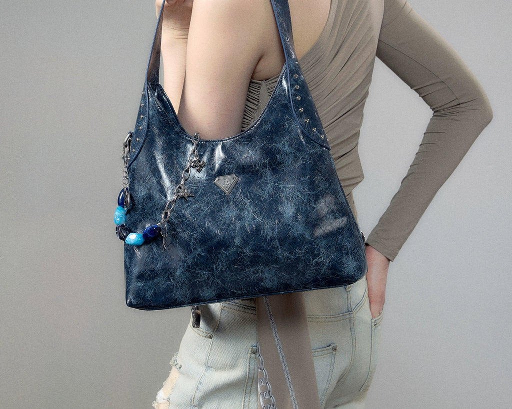 JACD Vintage Large Capacity Commuter Underarm Bag