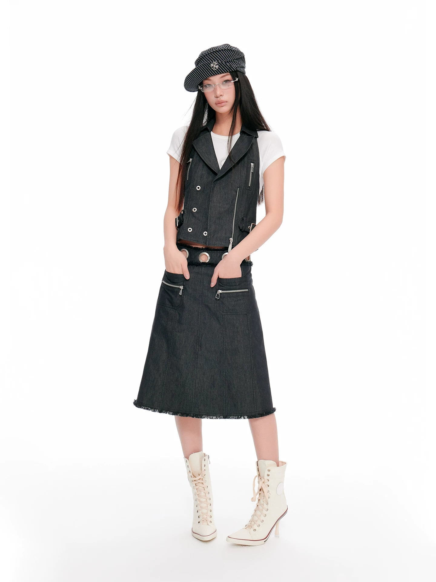JIKOO Retro Old Texture Neck Sling