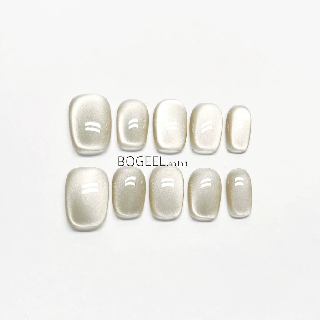 BOGEEL Solid Color Handmade Cat Eye Wear Armor