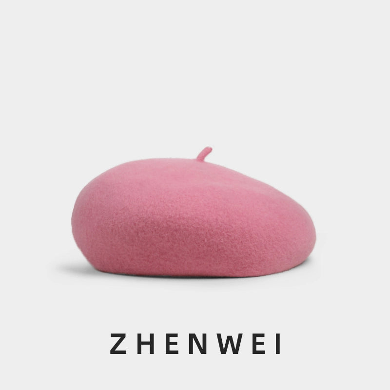 ZHENWEI Premium Full Wool Beret