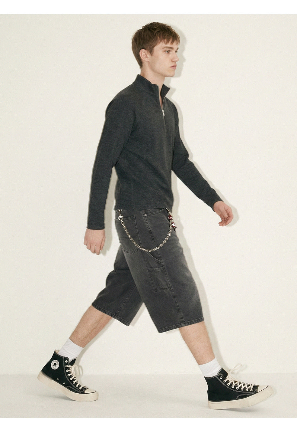 MADEEXTREME Casual Commuter Stretch-knit Long Sleeves