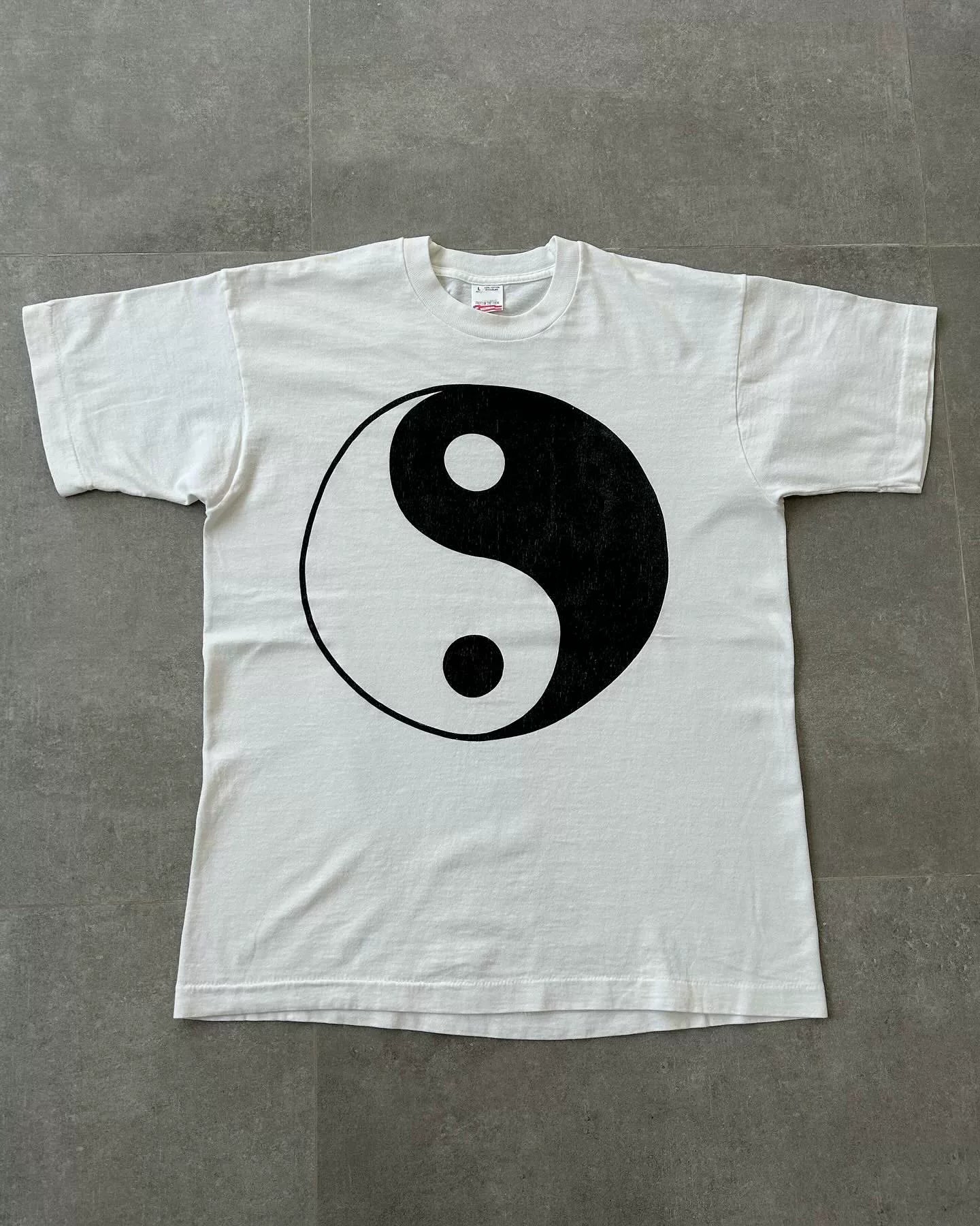 Wang Youbing Retro Lazy Casual Versatile Tee
