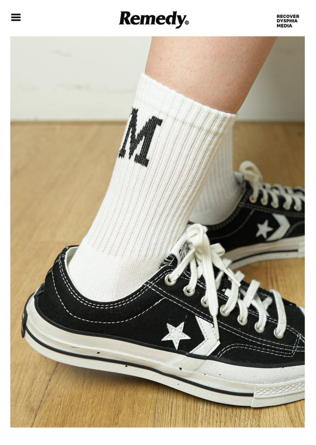 Remedy tube Pure Cotton socks