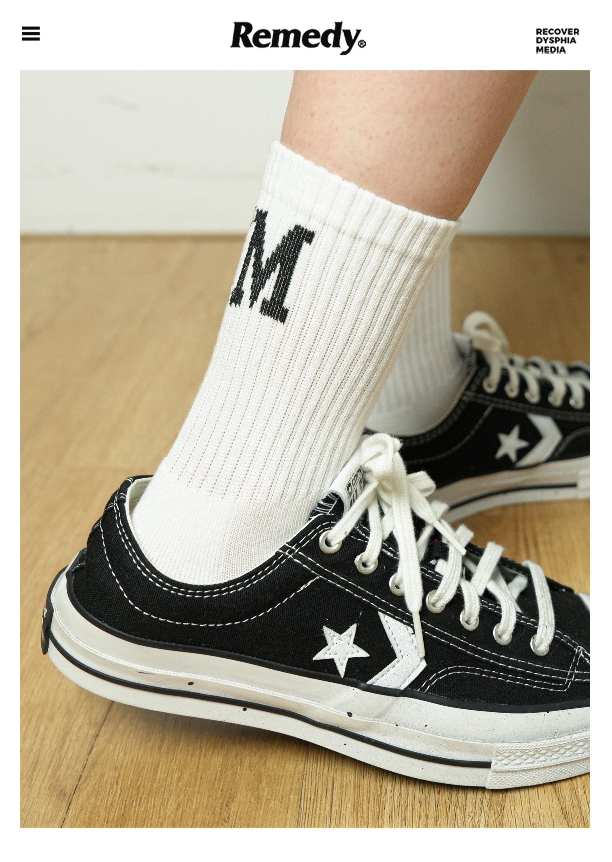 Remedy tube Pure Cotton socks