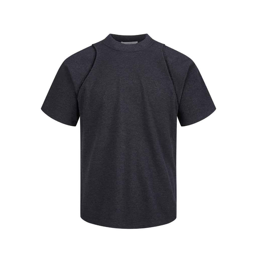 EME Vintage Straight-shoulder Casual Tee