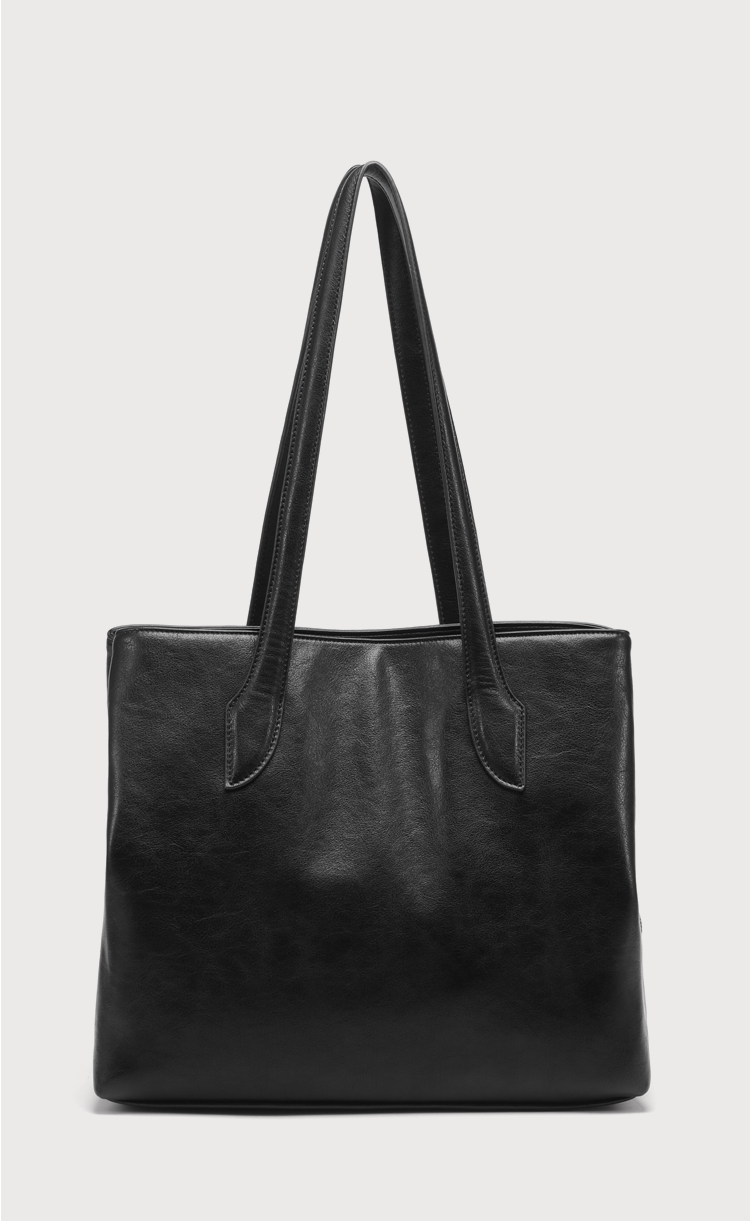 Msmountain Leather Niche Large Capacity Tote Bag