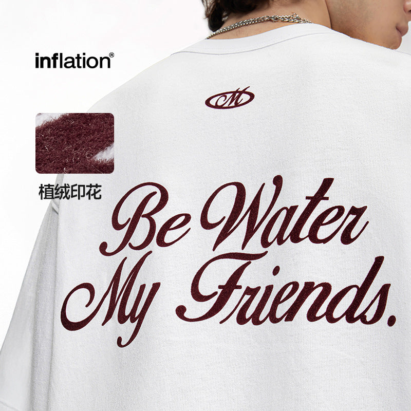 INF Pocket Flocking Printed Tee
