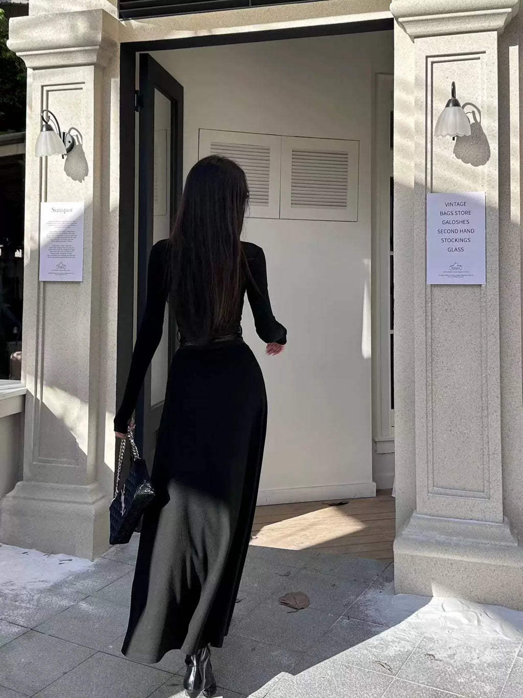 LLROGE Haute Couture Knitted Dress