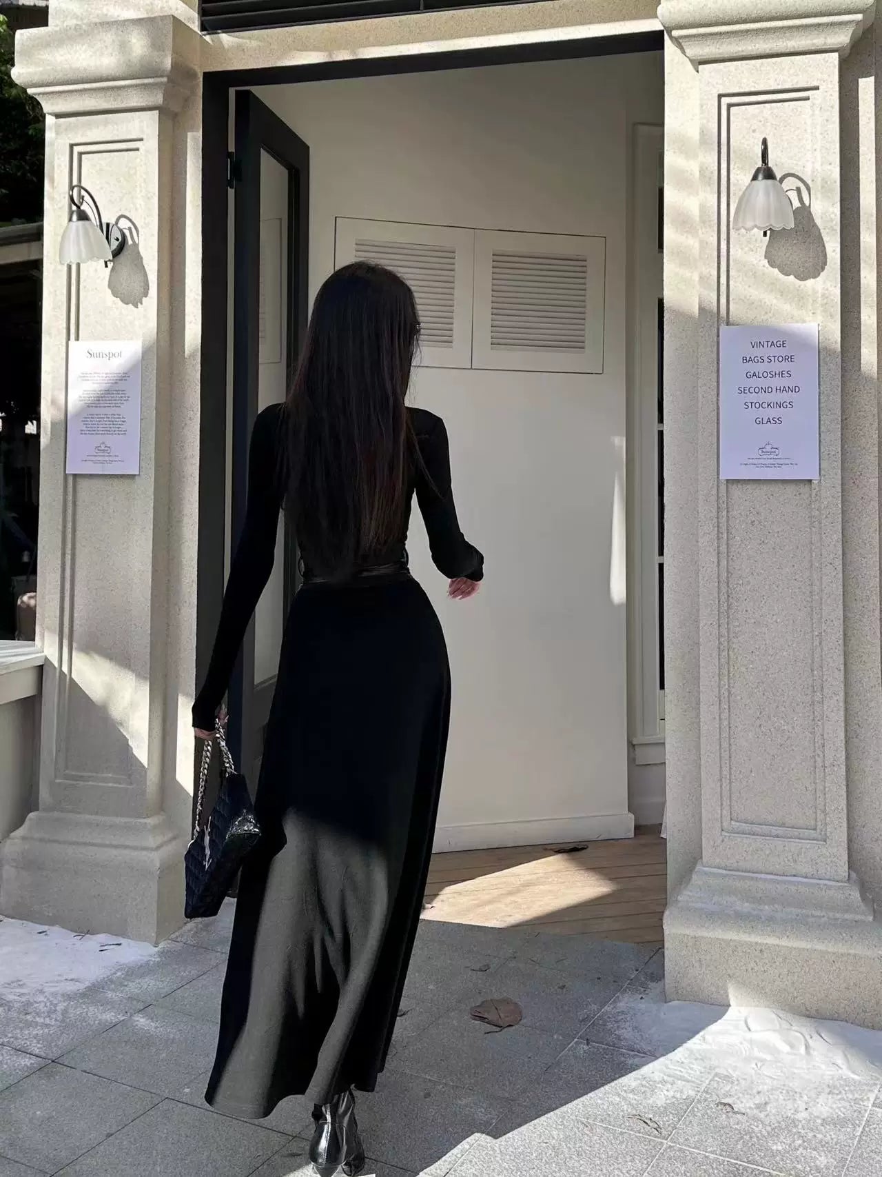 LLROGE Haute Couture Knitted Dress