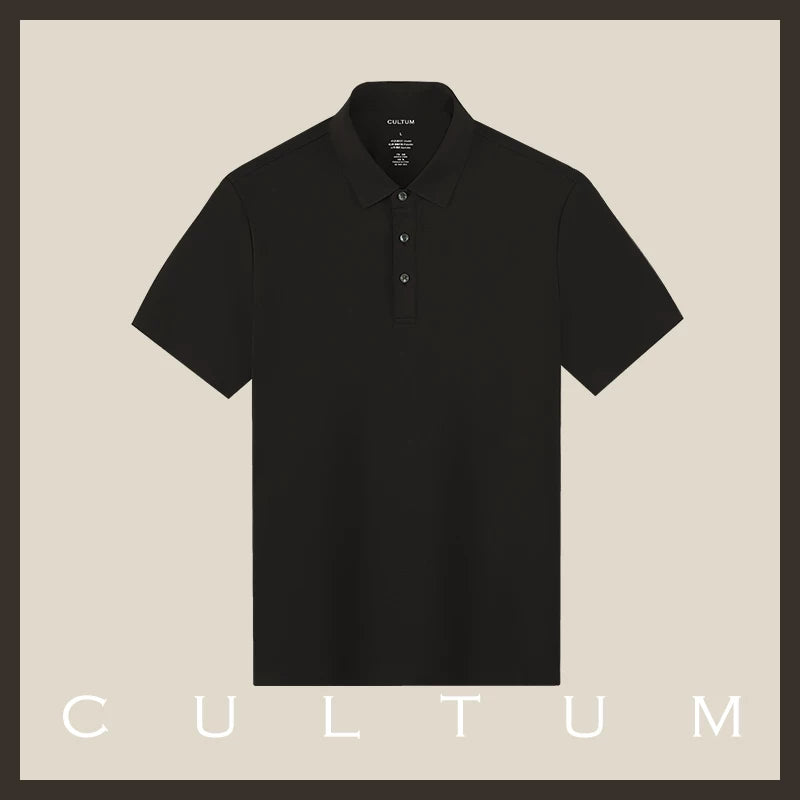 CULTUM Business Commuter Polo Shirt Casual Tee