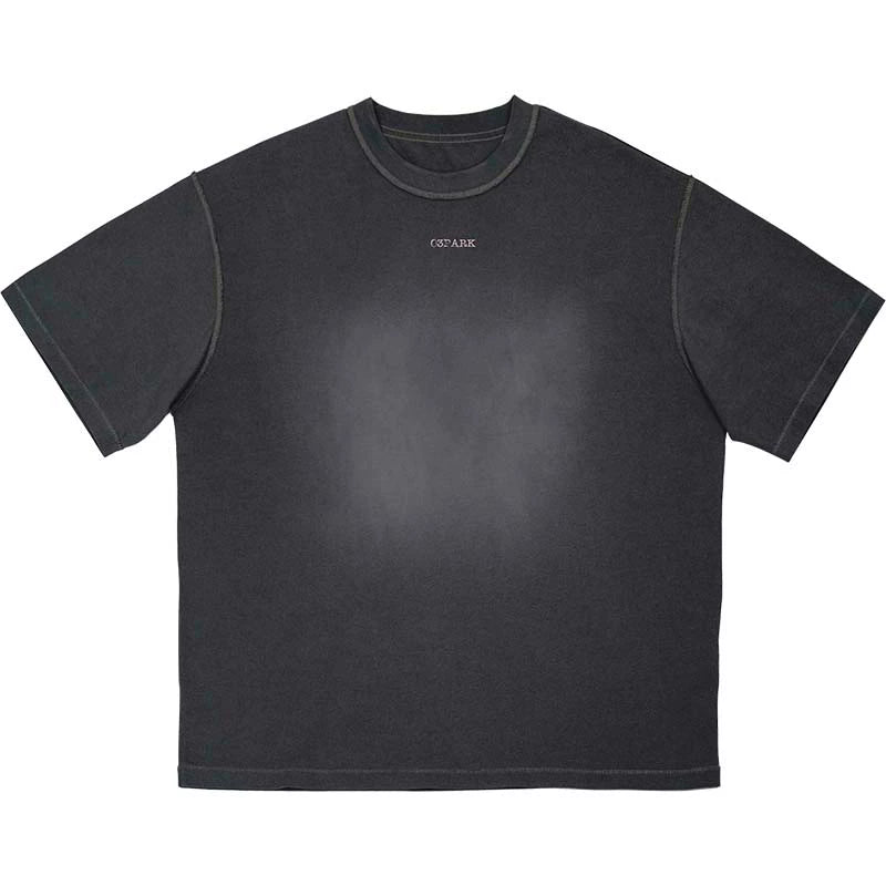 O3PARK Loose and Versatile Retro Printed Tee